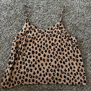A New Day Cheetah Print Tank top
